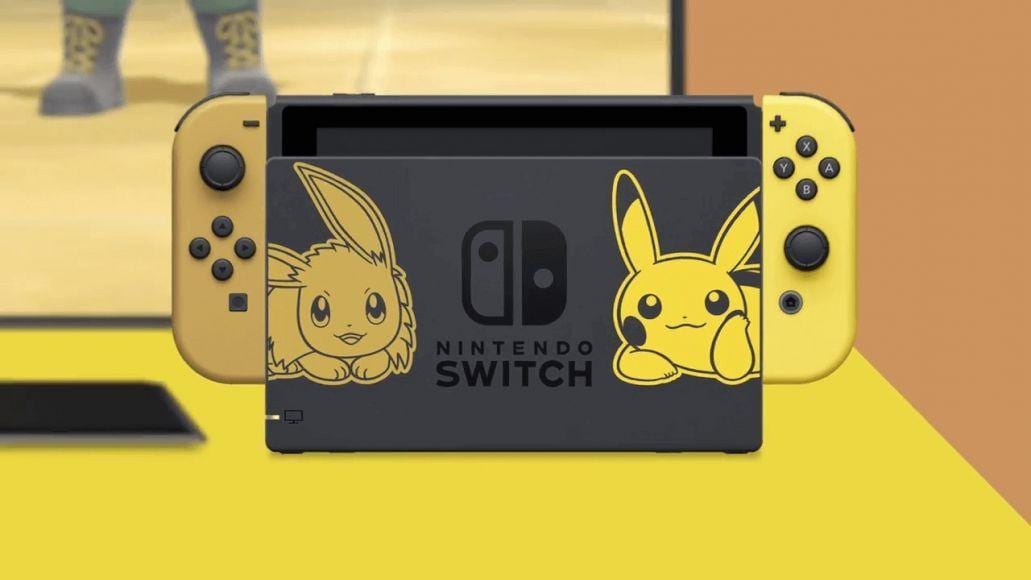 limited edition di nintendo switch pokémon let's go