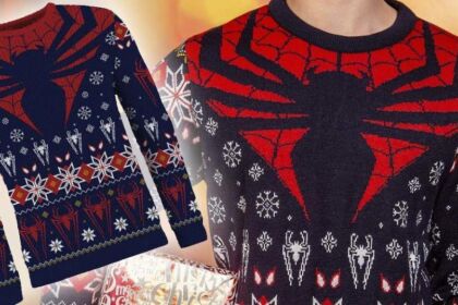 maglione di Natale di Spider-Man