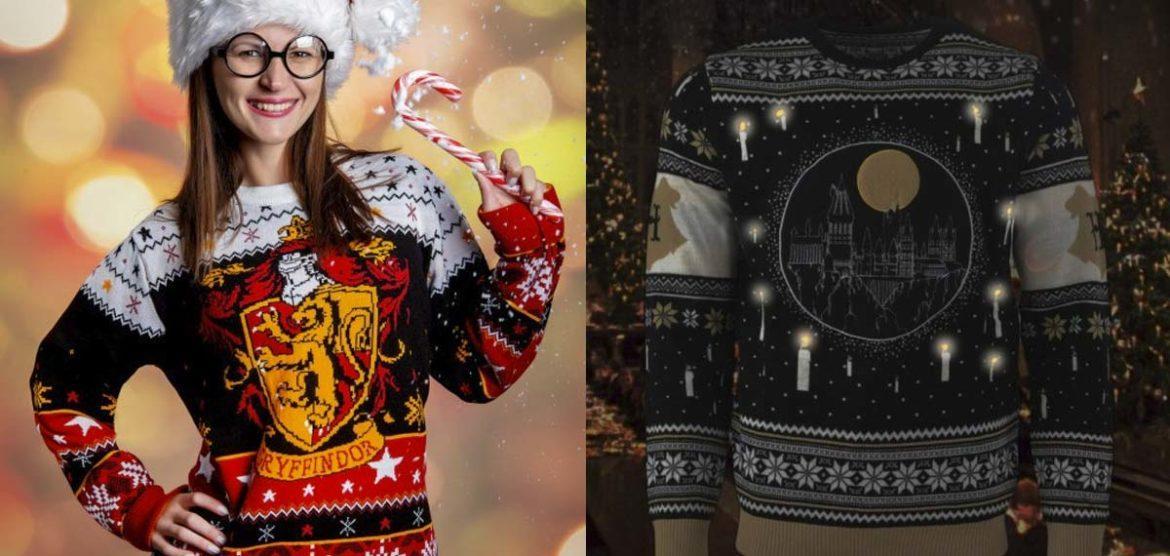 Arrivano i maglioni natalizi di Harry Potter (e hanno anche le lucine LED  che si illuminano) - Justnerd.it