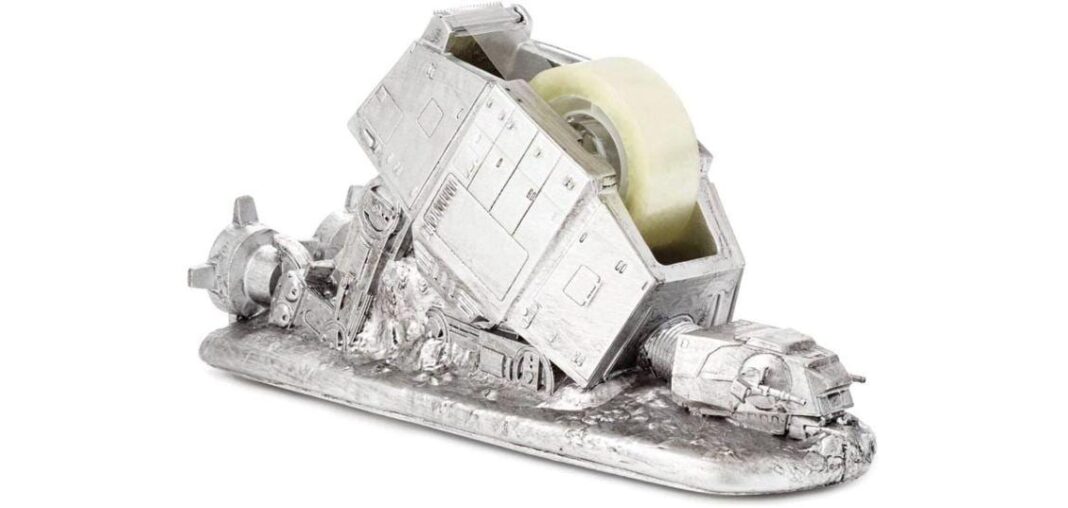 dispenser per nastro adesivo a forma di AT-AT