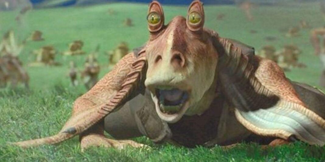 fumetto di jar jar binks cover
