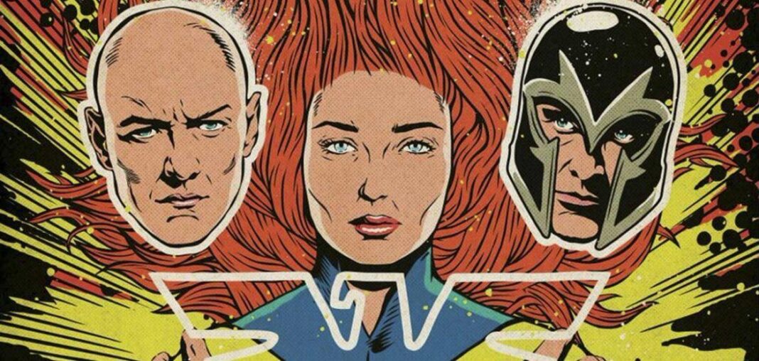 poster fumettistico di Dark Phoenix