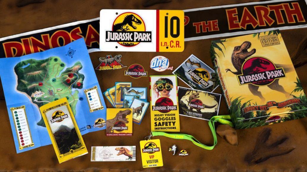 kit di benvenuto di Jurassic Park