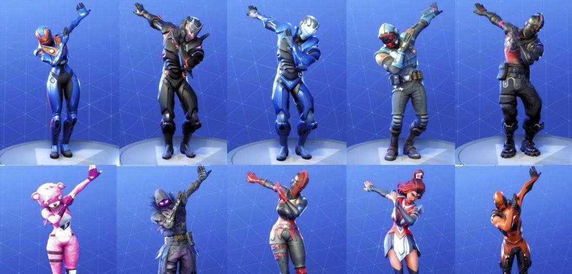 dab dance fortnite