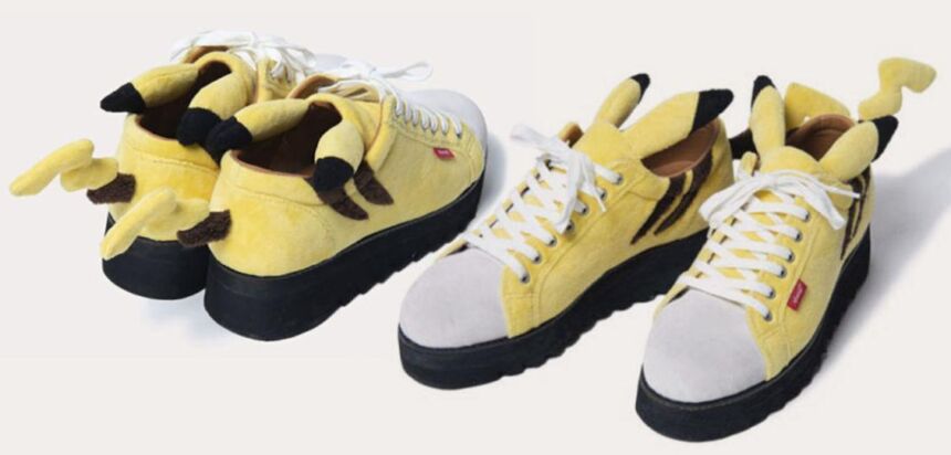 sneaker di Pikachu