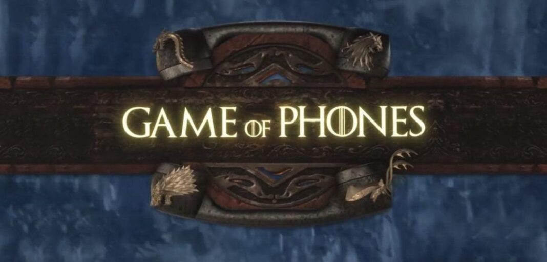 game of phones parodia il trono di spade