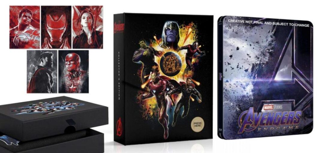 steelbook di Avengers: Endgame