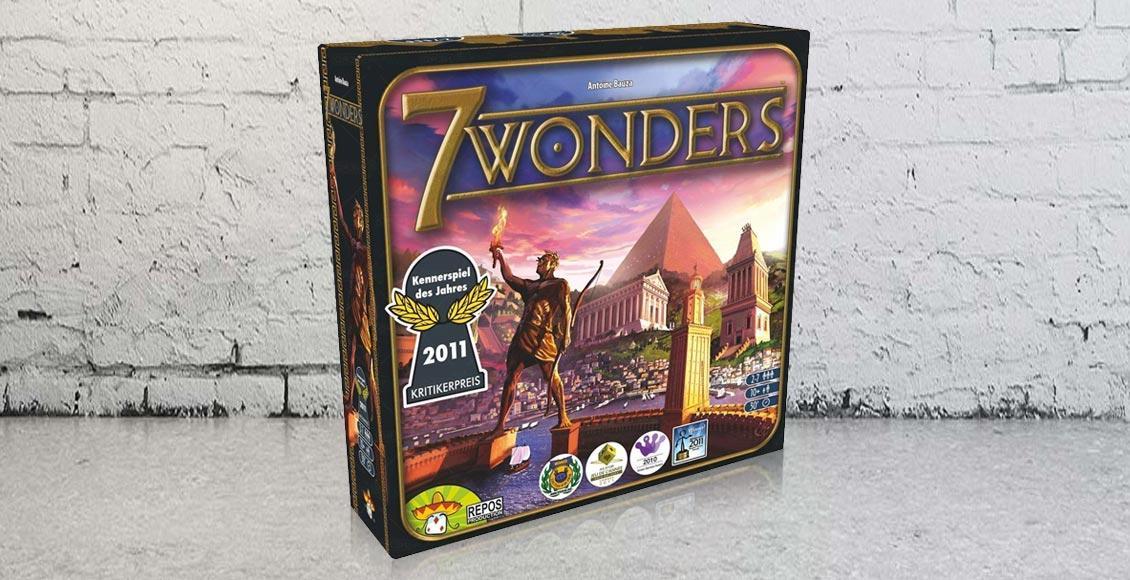 Nuova Italiano Gioco per Due Giocatori 7 Seven Wonders Duel