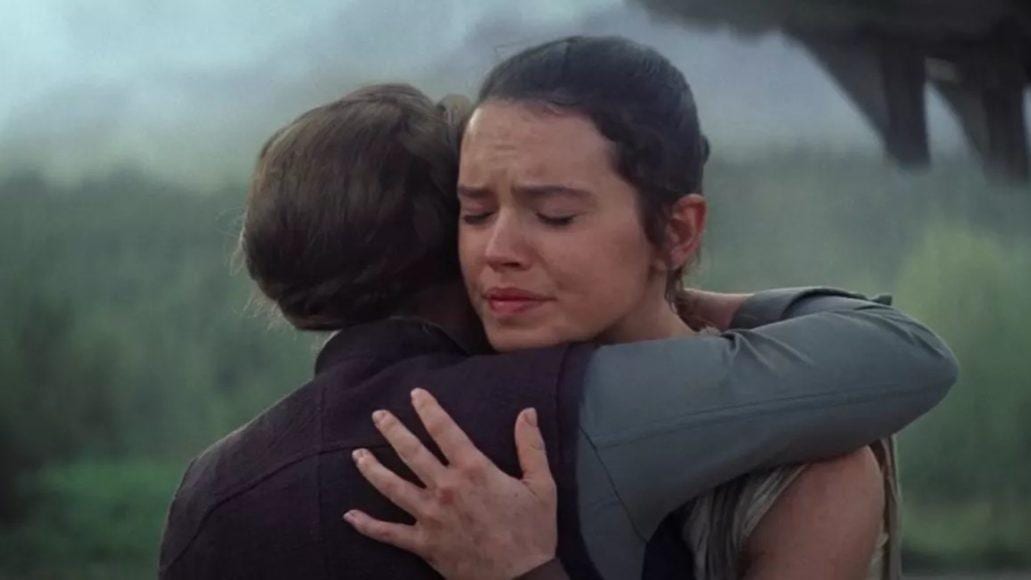 Abbraccio Leia Rey