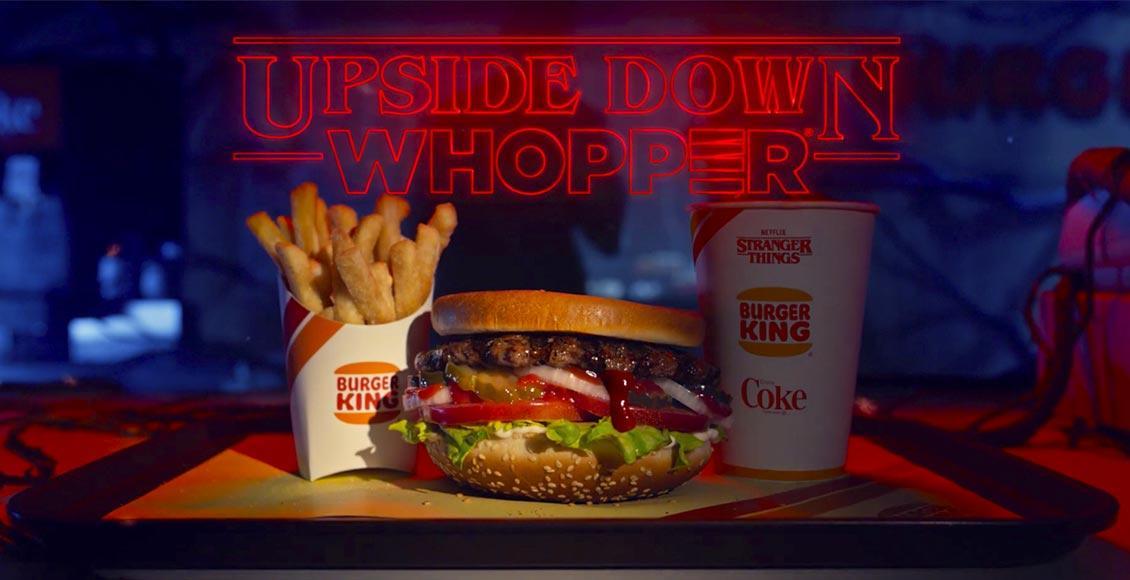 Hamburger Sottosopra, Burger King lancia il whopper di Stranger Things - Justnerd.it