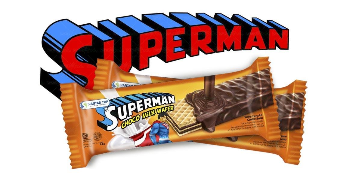 superman wafer