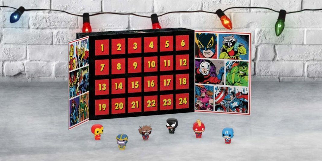 calendario avvento funko pop marvel