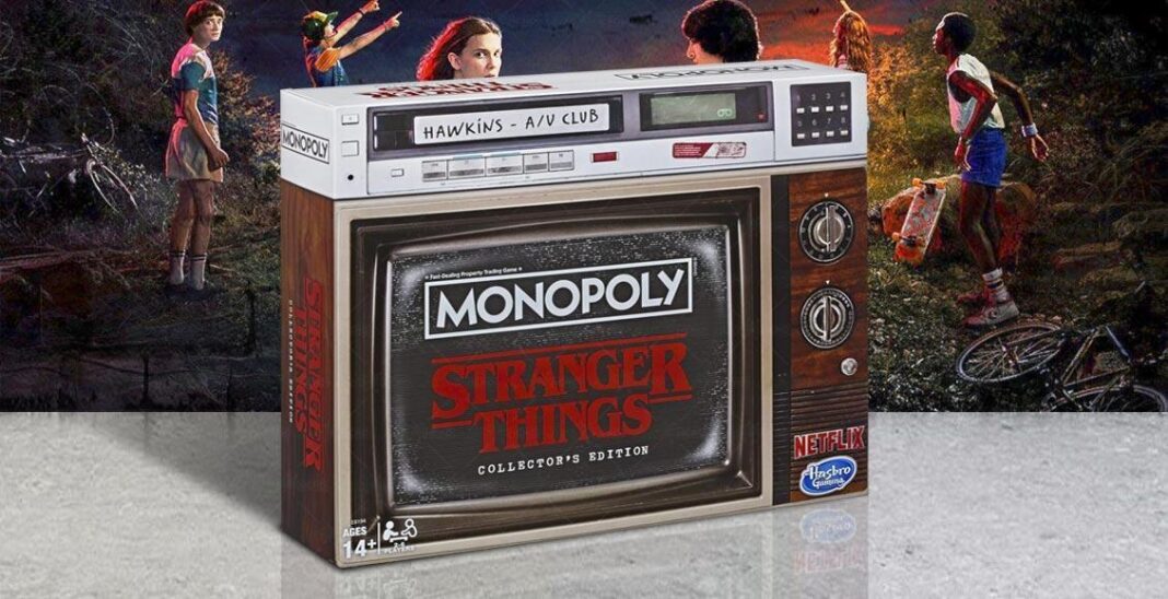 edizione da collezione del Monopoly di Stranger Things
