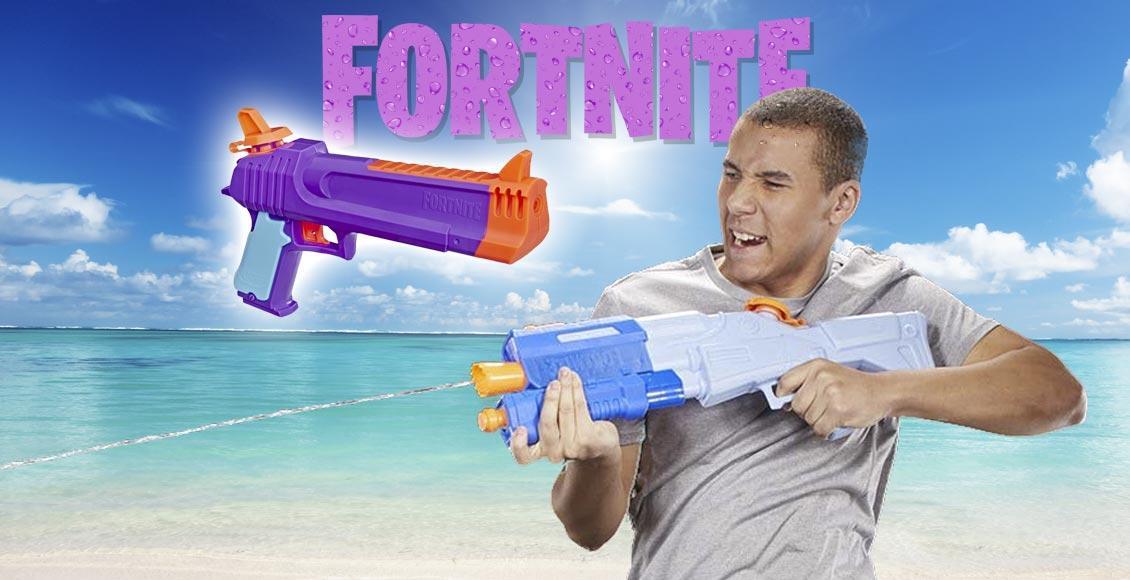 pistole ad acqua di Fortnite