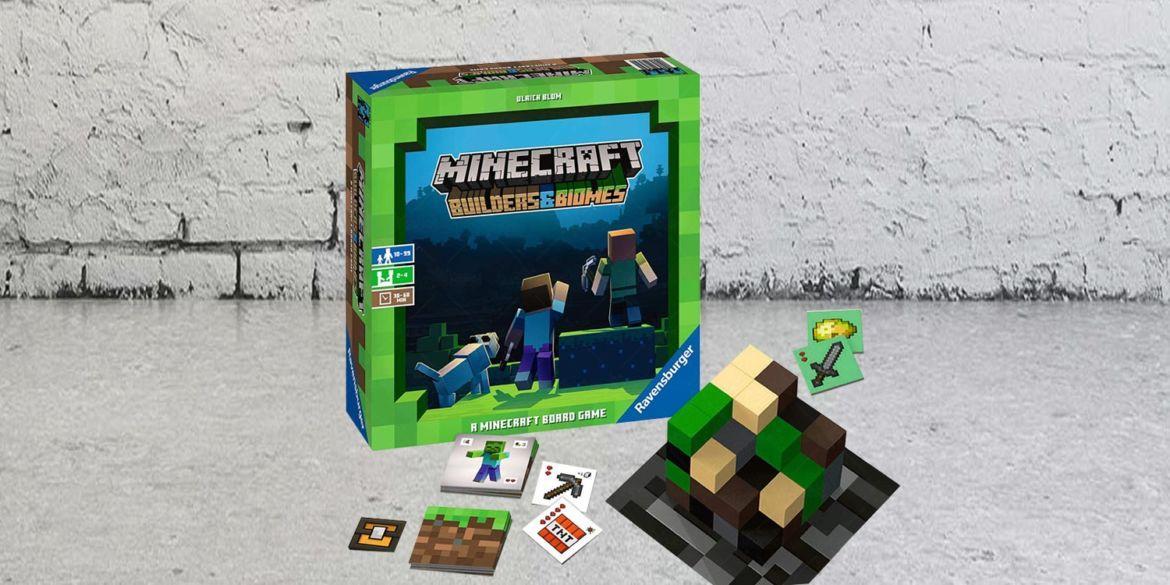 Minecraft: Builders & Biomes, Ravensburger svela il gioco da tavolo 