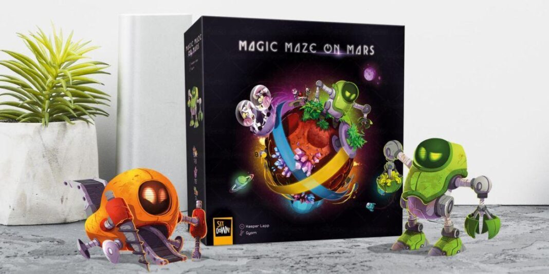Magic Maze on Mars