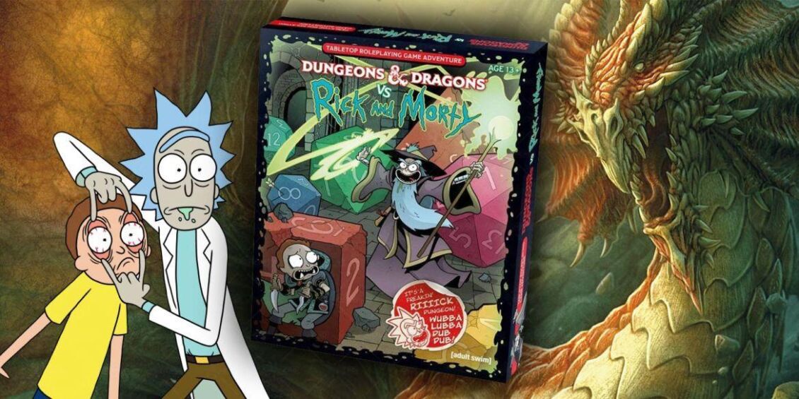 Rick e Morty Dungeons and Dragons