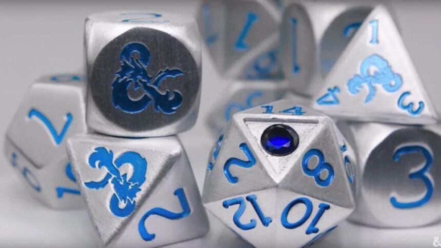 Shappire Dice Dungeons & Dragons