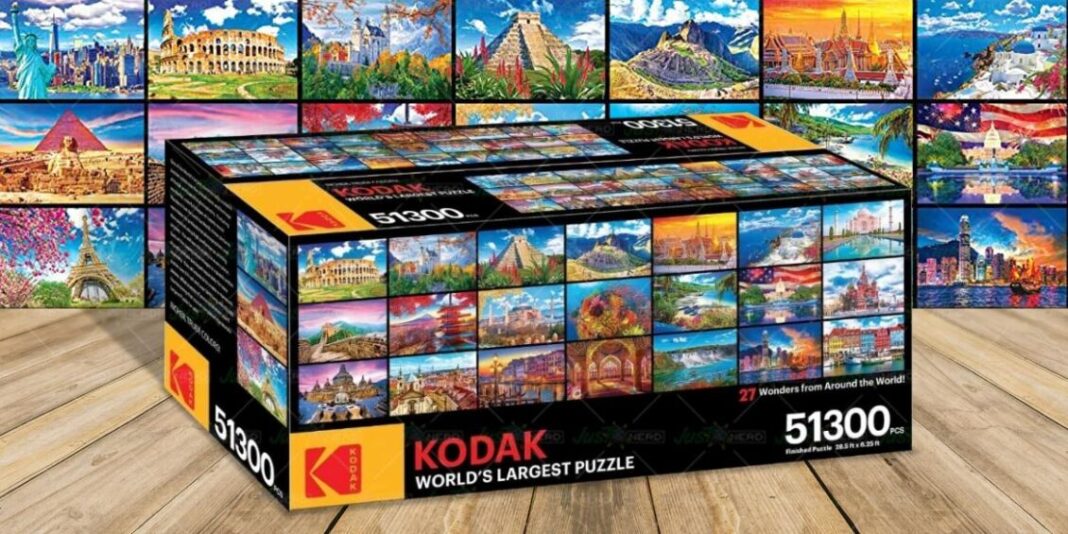puzzle più grande del mondo kodak
