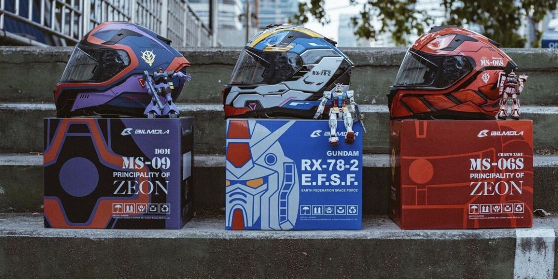 Gundam: da Bilmola i caschi in Edizione Limitata per il 40° anniversario  della saga - Justnerd.it