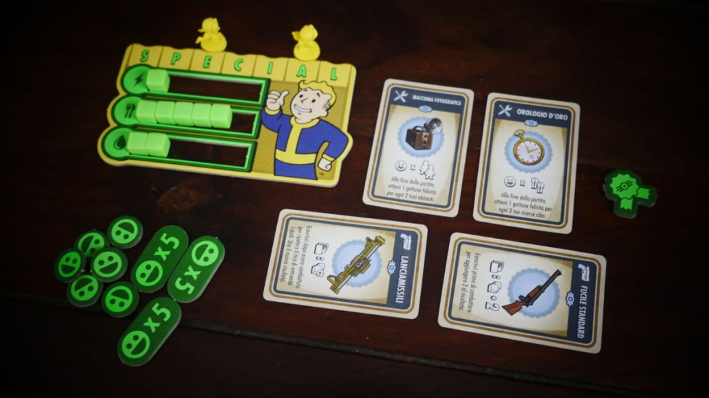 Asmodee Fallout Shelter – Gioco Da Tavola Strategico, Sopravvivenza Post-Apocalittica, 2-4 Giocatori, 14+ Anni
