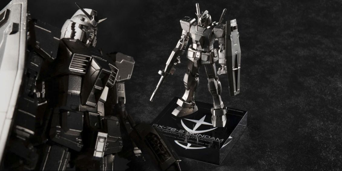 model kit Gundam metallo