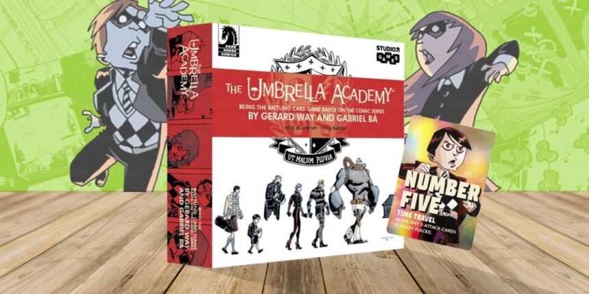 the umbrella academy gioco di carte