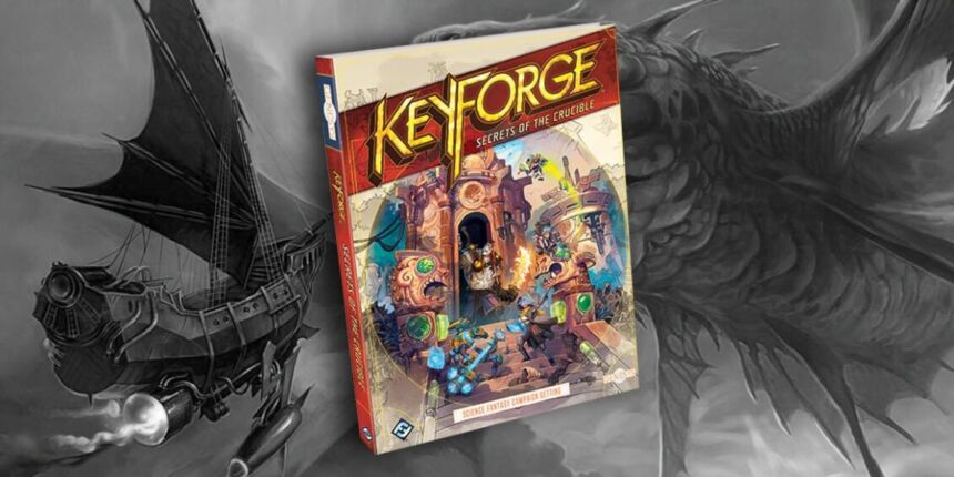 keyforge gioco di ruolo secret of the crucible