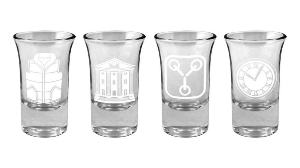 Set Di 6 Bicchieri In Vetro Fantasia Blu Con Supporto Intrecciato Malo