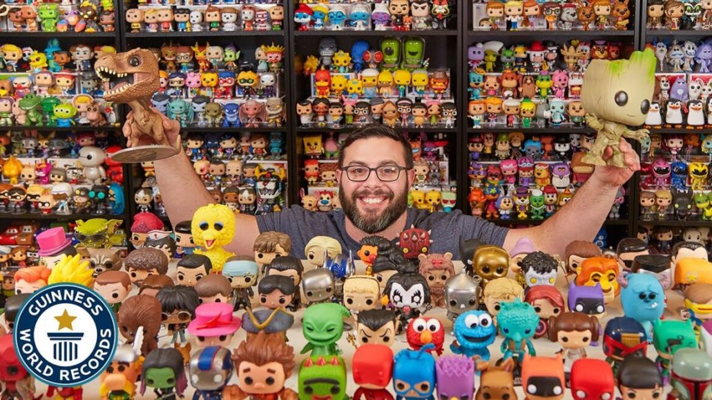 Paul Scardino Funko Pop Guinness World Record