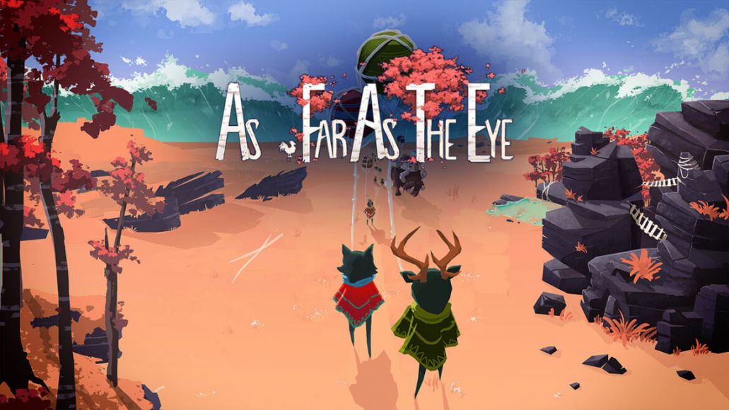 as far as the eye
