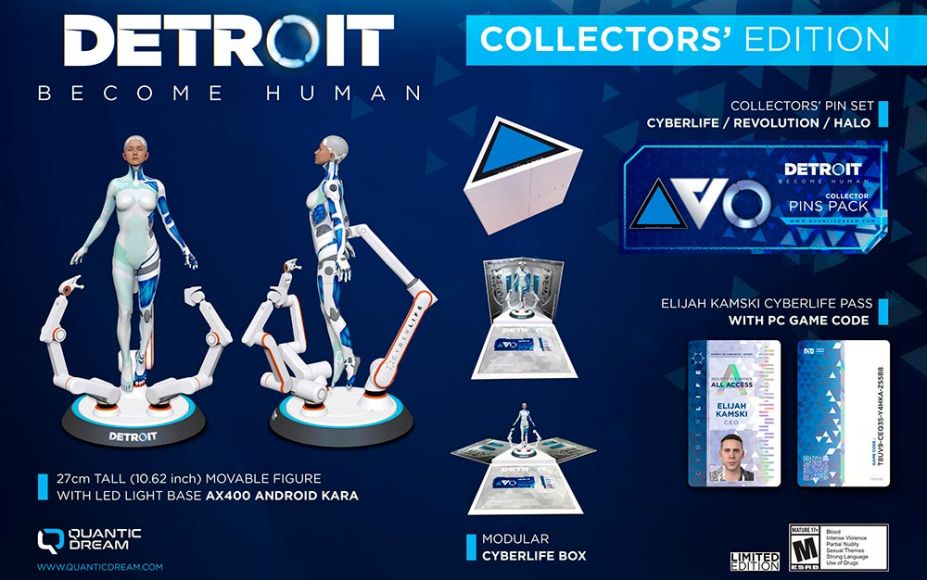 detroit become human collectors edition