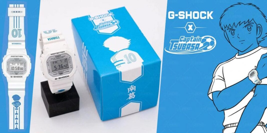 Orologio Holly e Benji Casio G SHOCK x Captain Tsubasa