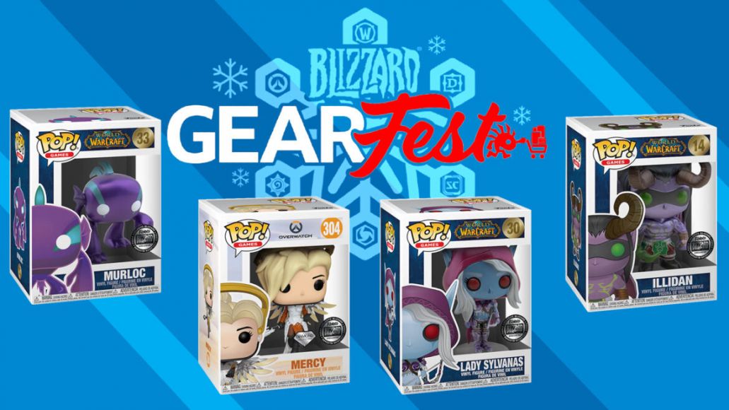 blizzard gearfest funko pop