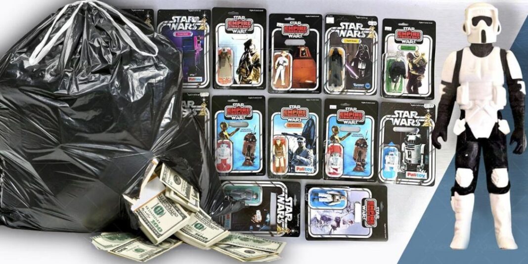 collezione star wars spazzatura