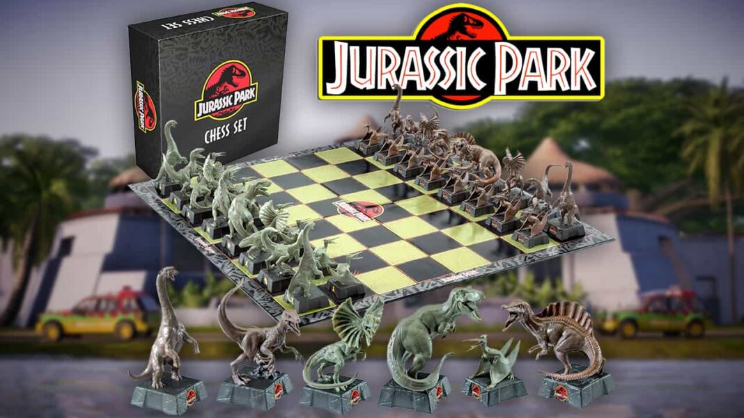 jurassic park scacchiera