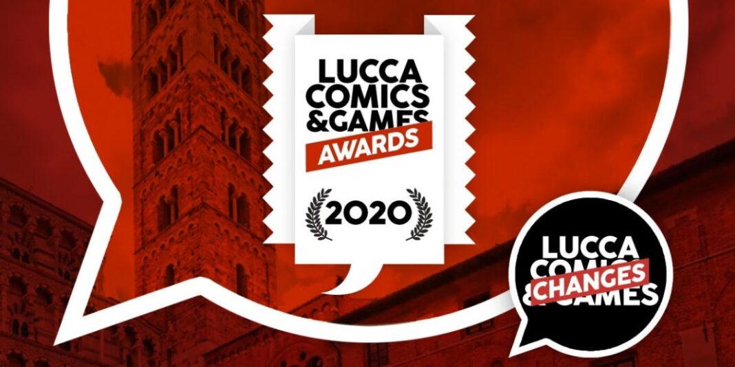 lucca comics and games awards 2020