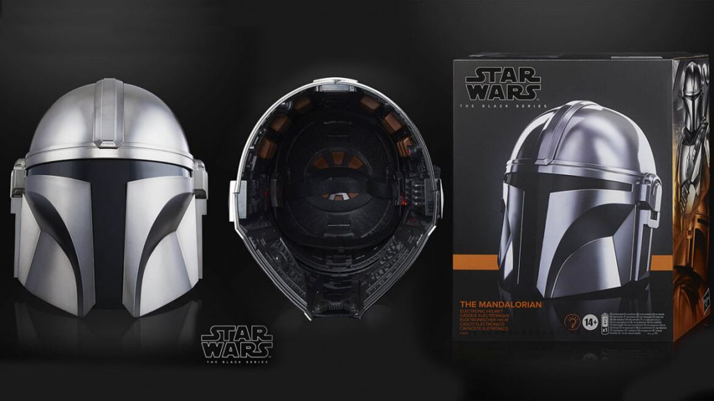 STAR WARS MANDALORIAN CASCO ELETTRONICO 1//1 HASBRO ELMO MANDALORIANO CON LED DIN