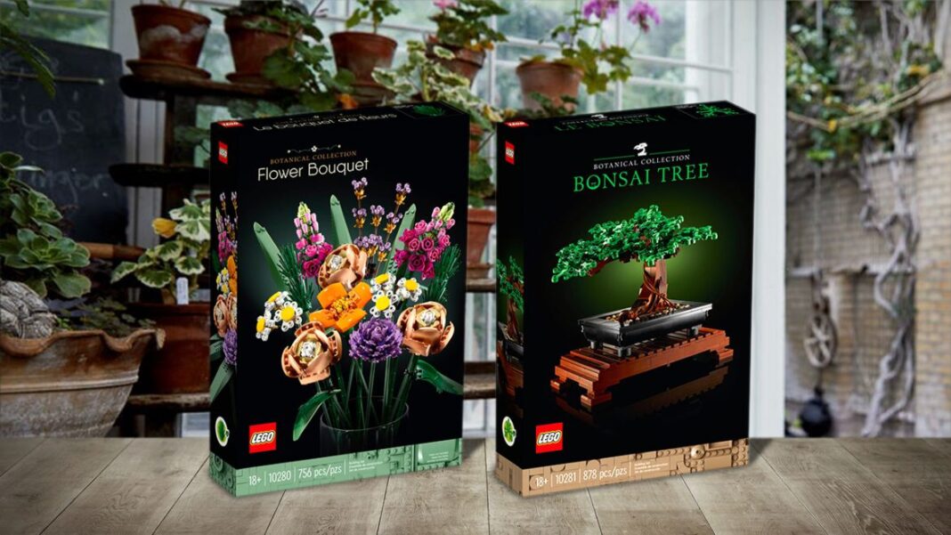 Lego collezione botanica