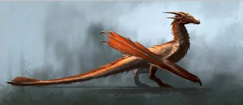 game of thrones house of the dragon concept art dragon