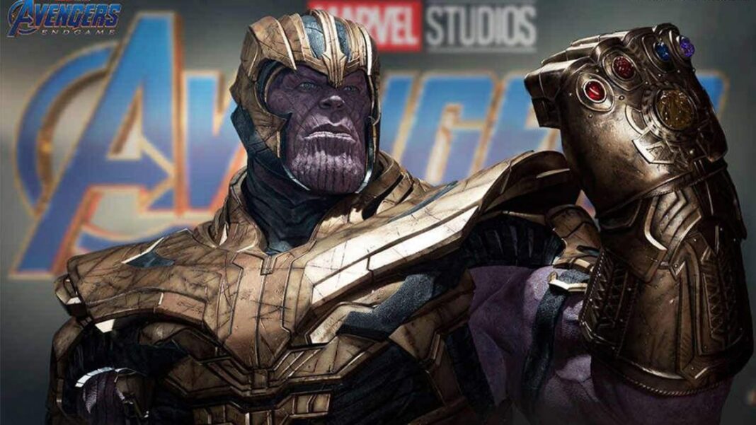 Thanos statua mezzo busto