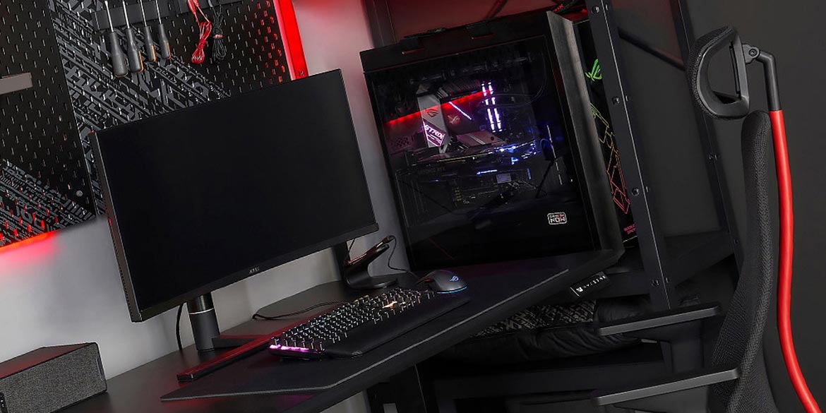 asus rog ikea mobili gamer