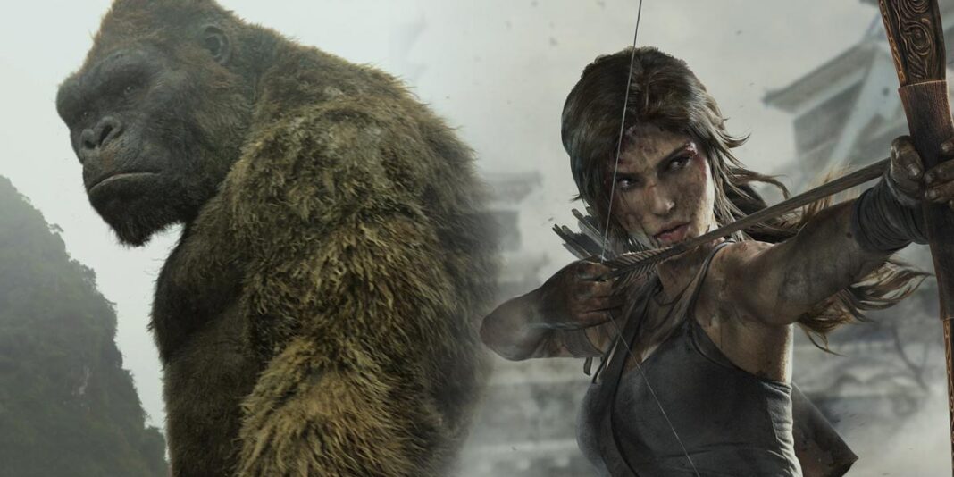 king kong tomb raider serie anime