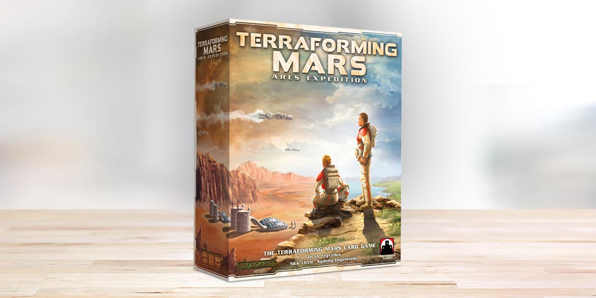 terraforming mars ares expedition card game
