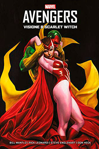 visione e scarlet witch fumetti wandavision