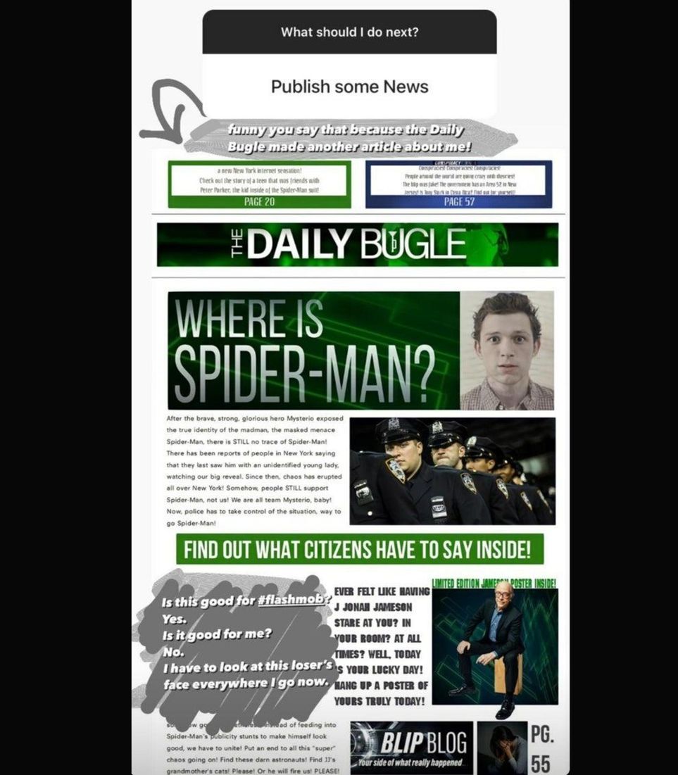 Spider Man 3 Flash Thompsons Instagram