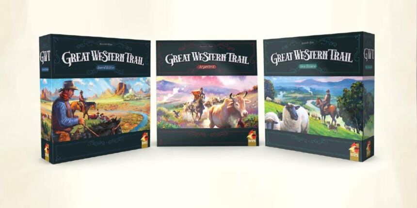 great western trail trilogia giochi da tavolo