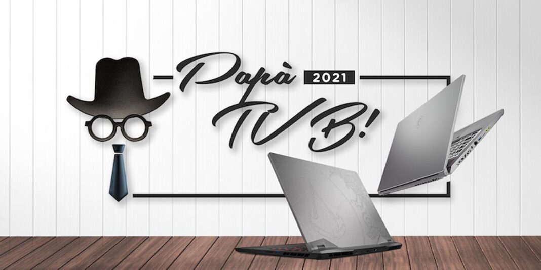 msi laptop festa del papa