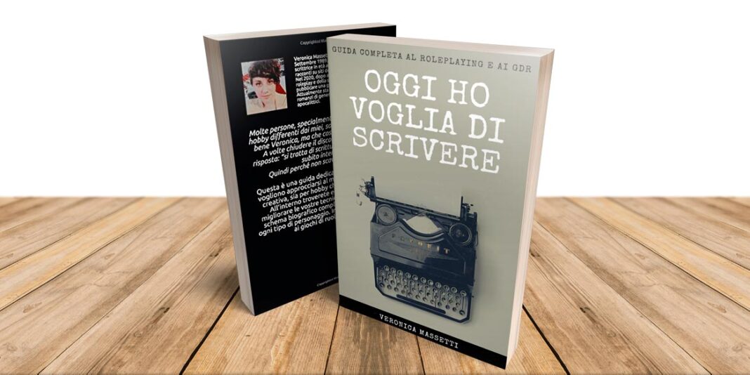 oggi ho voglia di scrivere Veronica Massetti