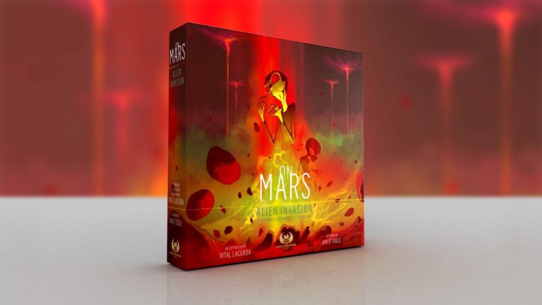 on mars alien invasion